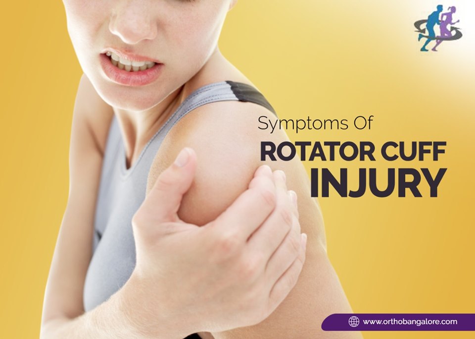 What are the symptoms and causes of rotator cuff injury?